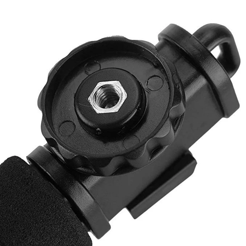 3 Shoe Mounts U/C Shaped Bracket Holder Handle Handheld Video Action Stabilizer Grip for Canon Nikon Sony DSLR Camera Camcorder |