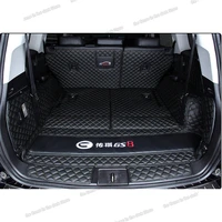 lsrtw2017 for trumpchi gs8 leather car trunk mat cargo liner 2017 2018 2019 2020 luggage boot carpet rug 5 7 seats gac auto
