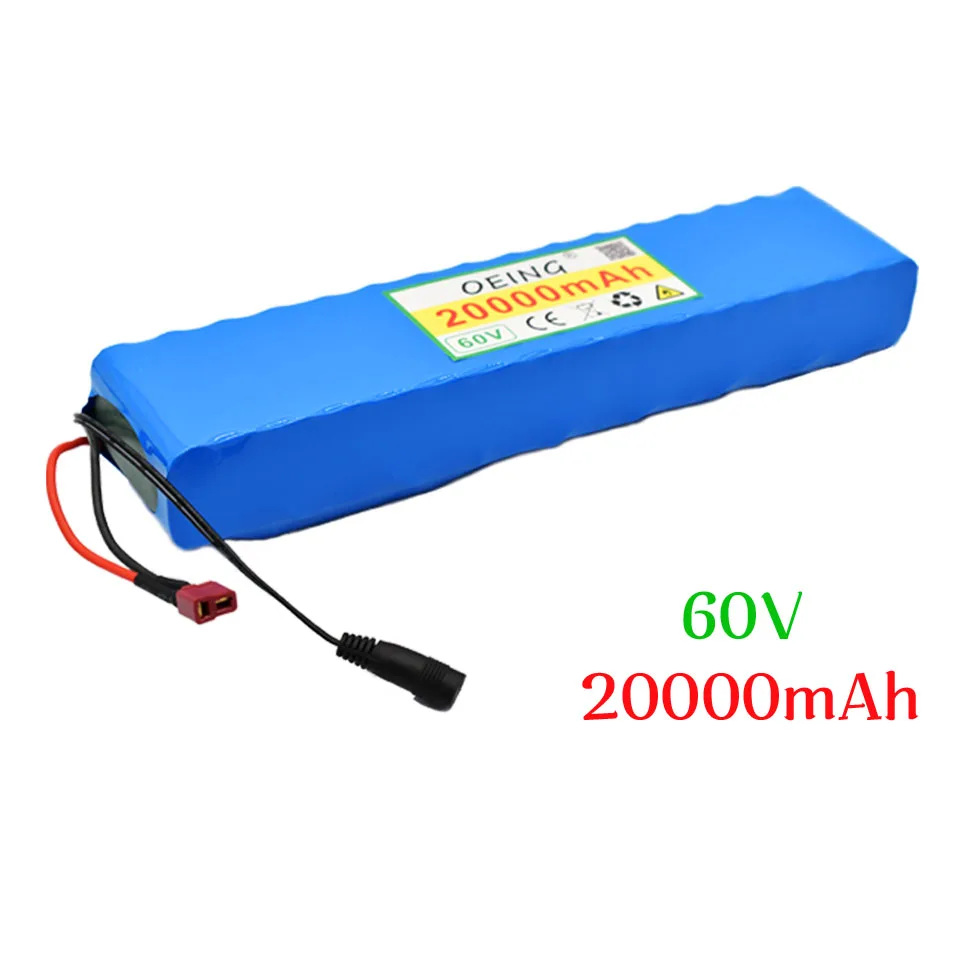 

NEWEST battery pack 60V 16s2p Li ion battery pack 67.2v 36ah eBike electric bicycle scooter with BMS 1000W plug