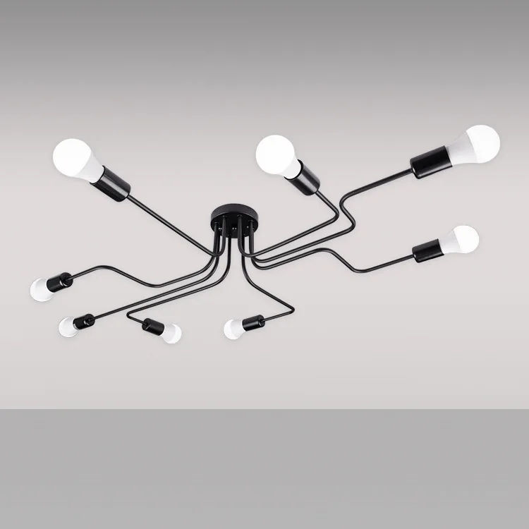 

droplight American droplight industrial special-shaped spider absorb dome light wind restoring ancient ways