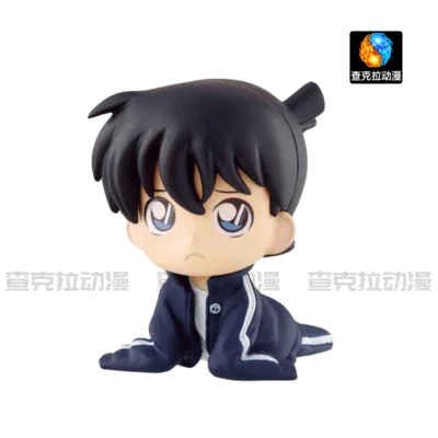 Новый детектив Conan Сидя Фигурка полный комплект (2) гасяфон фототкань 100%