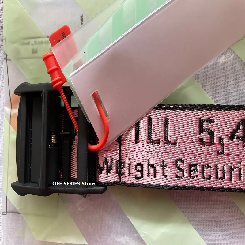 

Factory Direct Sale 2021 New Arrival Trend Belt Mens and Women Fashion Ow Yellow Casual Man Waistband Punk Rock Luxury Belt