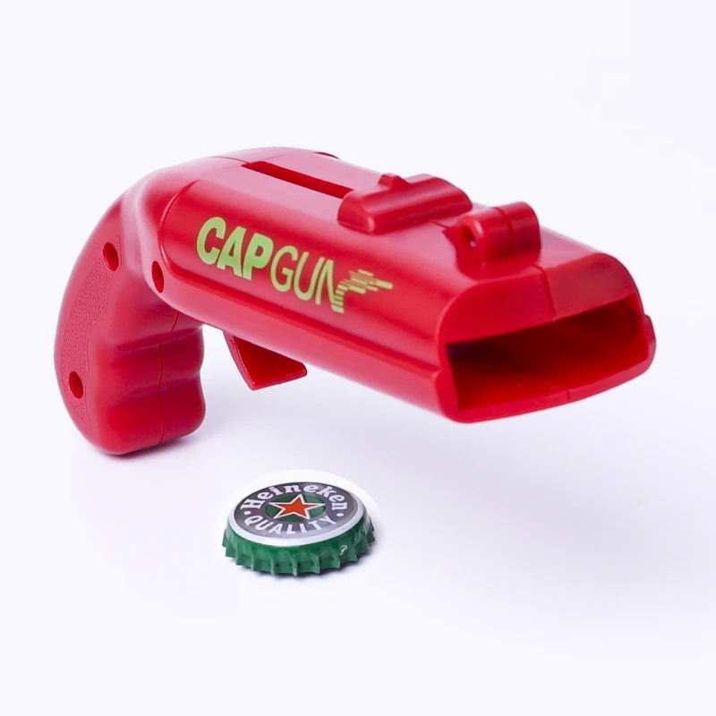 Creative Cap Launcher Beer Bottle Opener Dining Bar Tool Portable Kitchen Tools Drink Lids Openers | Дом и сад