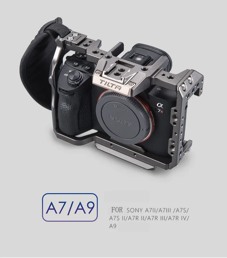 Tilta TA-T17-A-G Rig Cage для sony A7II A7III A7S A7S II A7R II A7R IV A9 Rig Cage для sony A7/A9 серии Tiltaing аксессуары