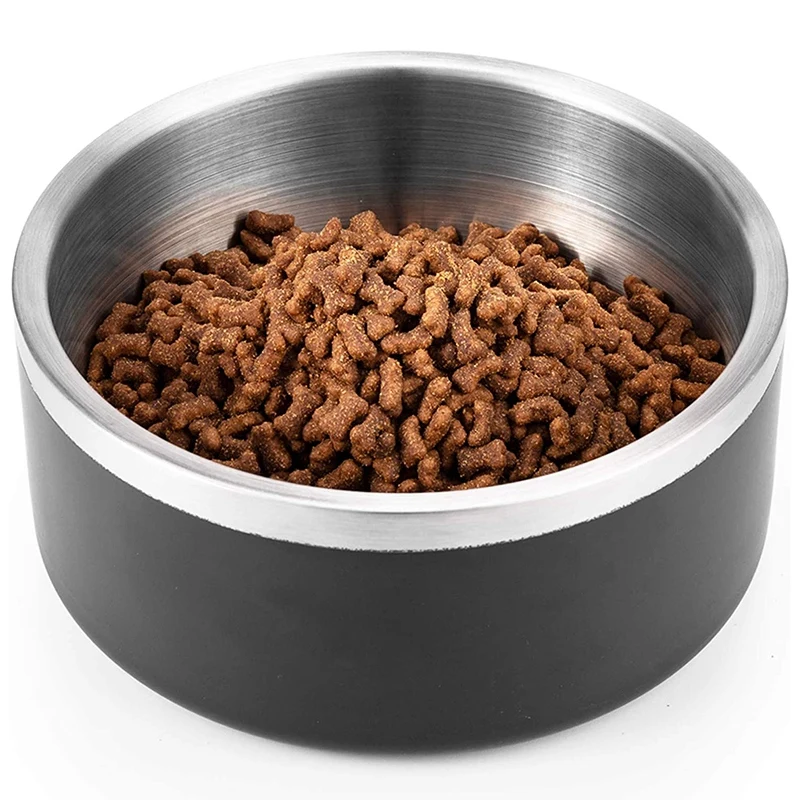 

Dog Bowl, Stainless Steel Dog Bowl, No Spill Food and Water Bowl, Food and Water Dish, Pet Feeder Bowls for Medium Dogs