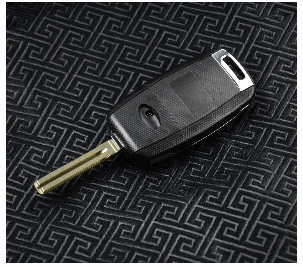 OkeyTech 3 кнопки дистанционного флип-ключ для автомобиля оболочки для Kia K2 K3 K5 Rio 3 hyundai Avante запасной чехол Крышка Uncut промежуточное лезвие