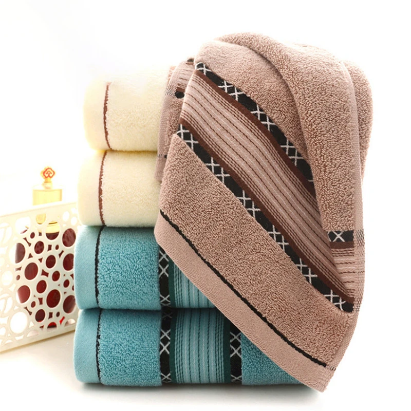 34*76 см хлопковое Впитывающее однотонное мягкое удобное высококачественное