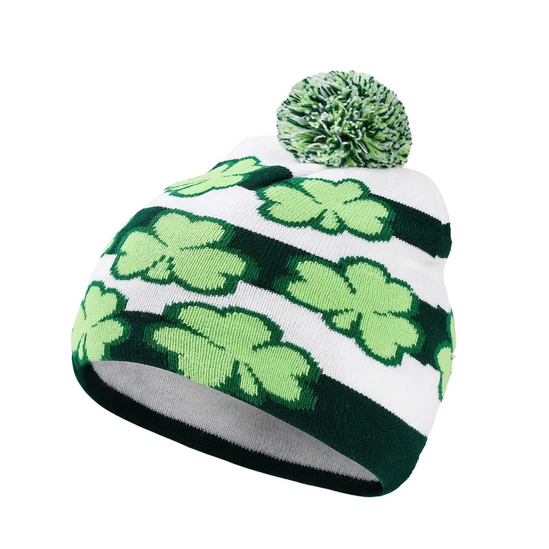 MoneRffi унисекс Зима Санта пом Gorro детская шапочка Рождественский узор дизайн