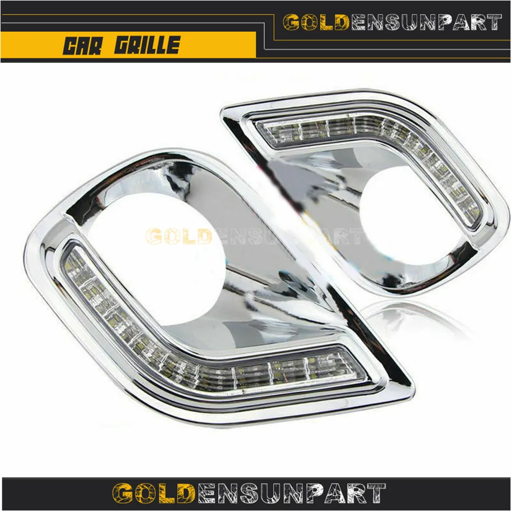 Заменитель 1:1 Светодиодный дневной светильник противотуманная фара 2013 2016 для Toyota