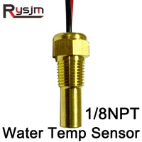 water temperature sensor 18npt cx4003 auto alarm brass electric diesel generator sensor 10mm water temp sensor 310 22ohm