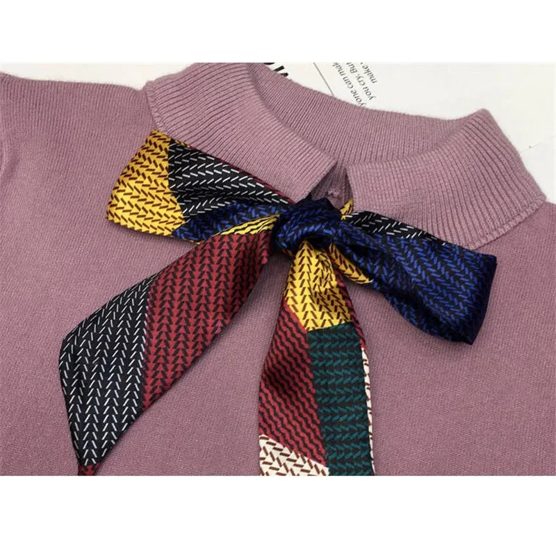 Новинка 2020 женский свитер сезон осень-зима плотный теплый Повседневный пуловер с