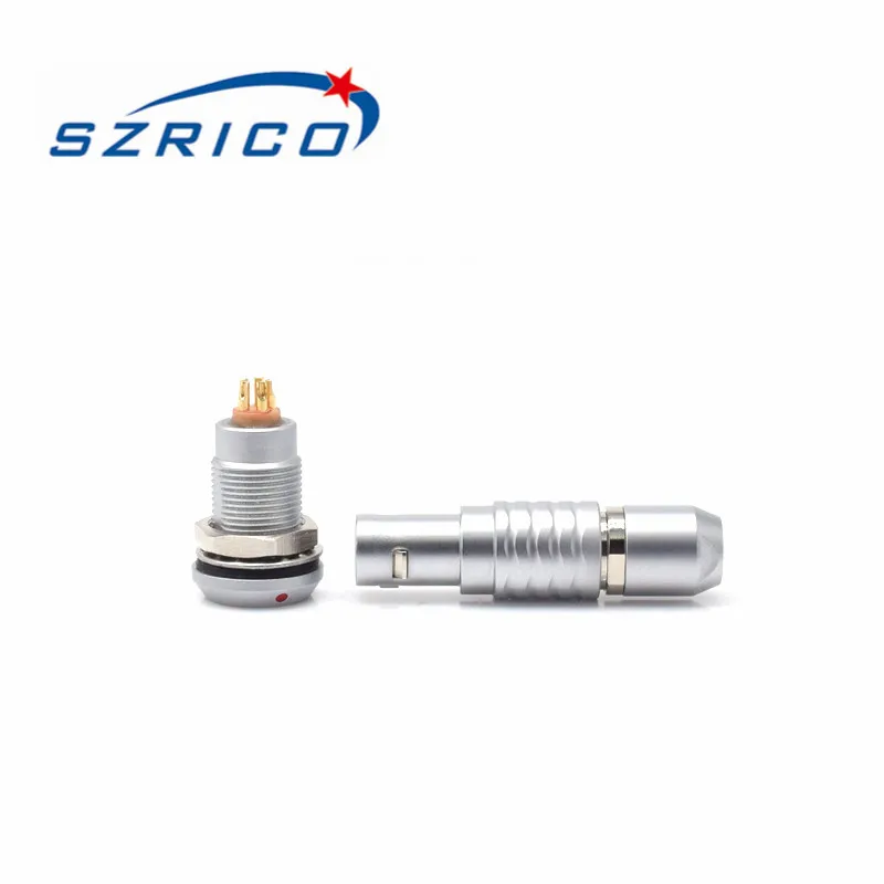 

SZRICO matel 0B FGG and HGG 2 3 4 5 6 7 9 plug and socket pull push connector