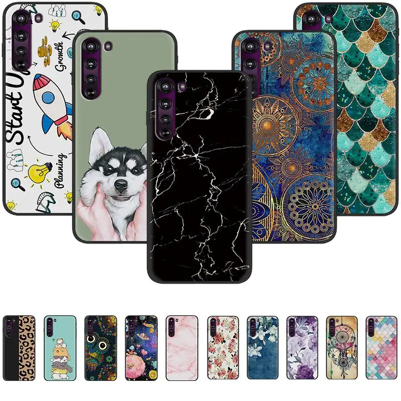 Модный Дизайн чехол для телефона с героями мультфильмов MOTO Edge Новое поступление