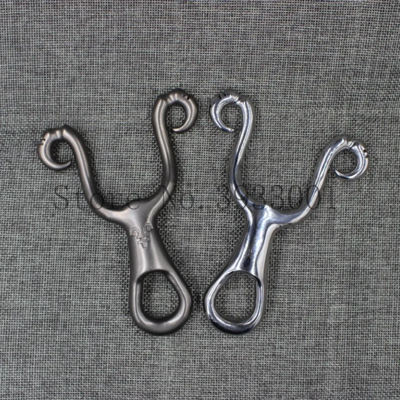 

Tibetan antelope style super hard titanium steel 440C stainless steel metal stone wash boutique slingshot