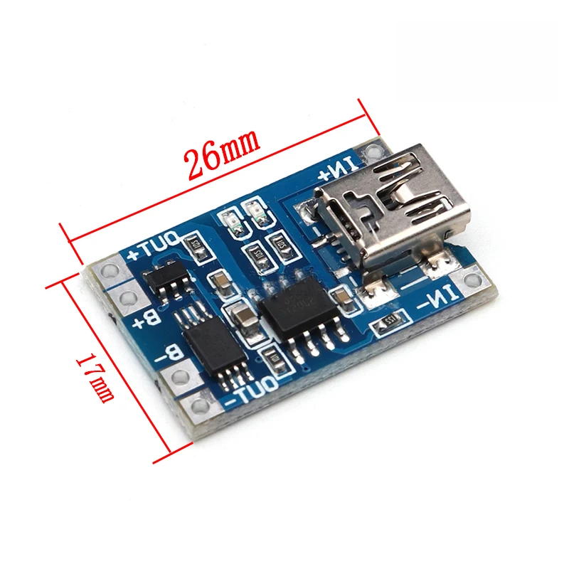 Зарядная плата TP4056 18650 1 шт. 5 В А Micro USB type-c литиевая батарея модуль зарядного