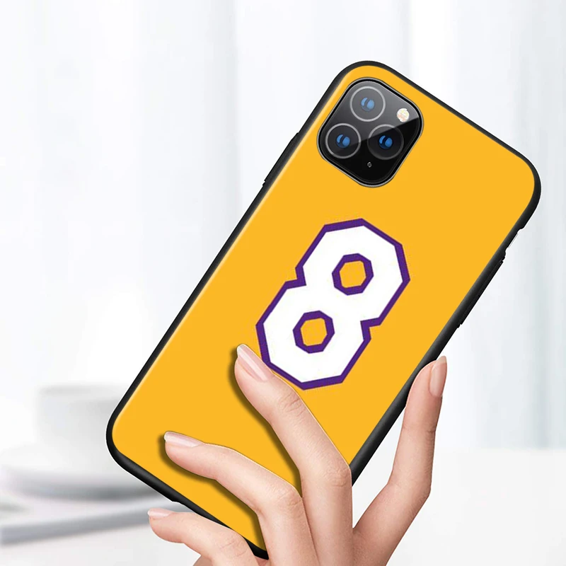 Football Number 10 Anti-fall Silicone Phone Case For iPhone 11 Pro XS Max X XR 6S 6 7 8 Plus 5S Soft Black Cover Capa | Мобильные