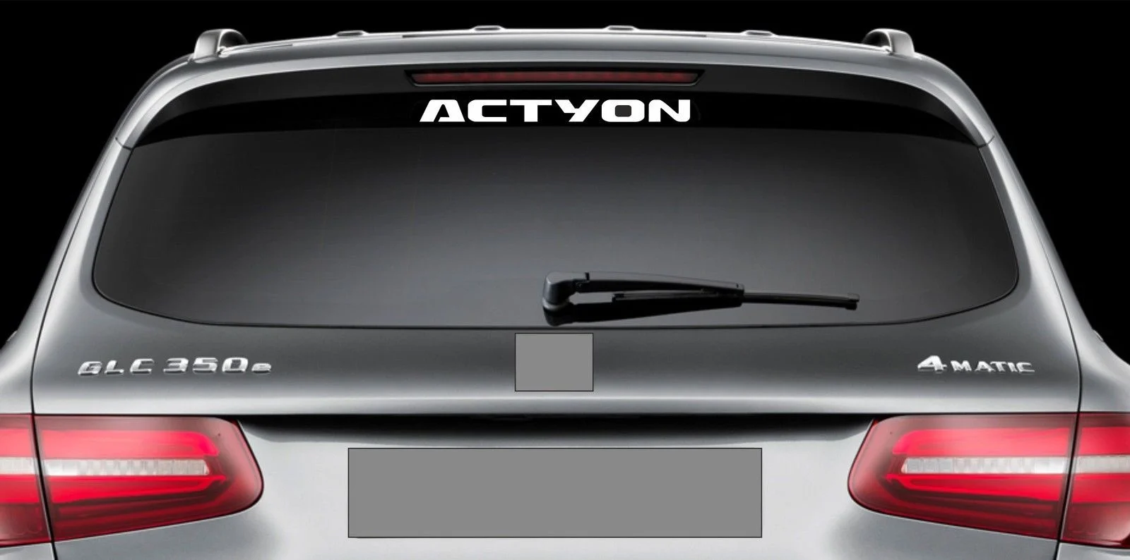 

Для заднего стекла наклейка подходит для KIA Actyon виниловая наклейка эмблема логотип RW34