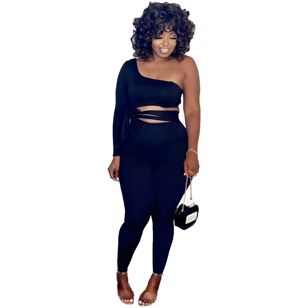

2021 Autumn New Fashion Casual Solid Slim Jump Suits for Women One Piece Jumpsuit Donsignet