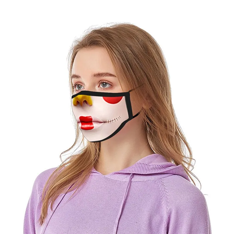

Cotton Windproof Mouth Mouth cover 7 Style Teeth Pattern Cartoon Mouth cover Anime Autumn Fashion Warm Face cover Hot Sale
