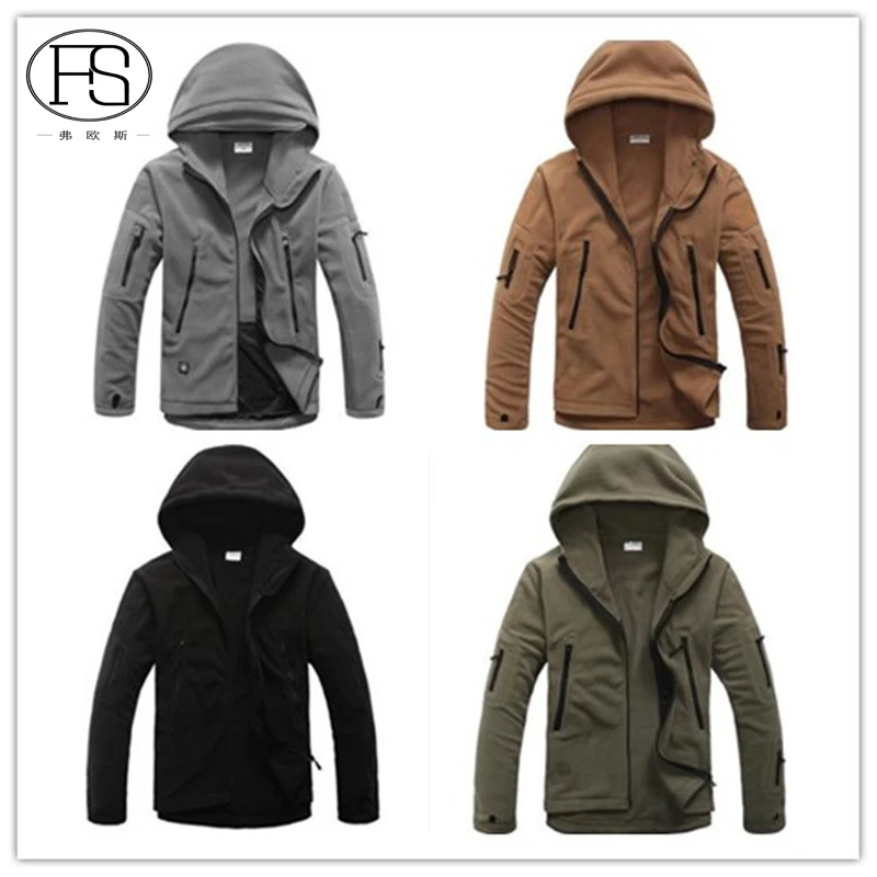 Тактические Куртки флисовая подкладка мужская спортивная куртка куртки для
