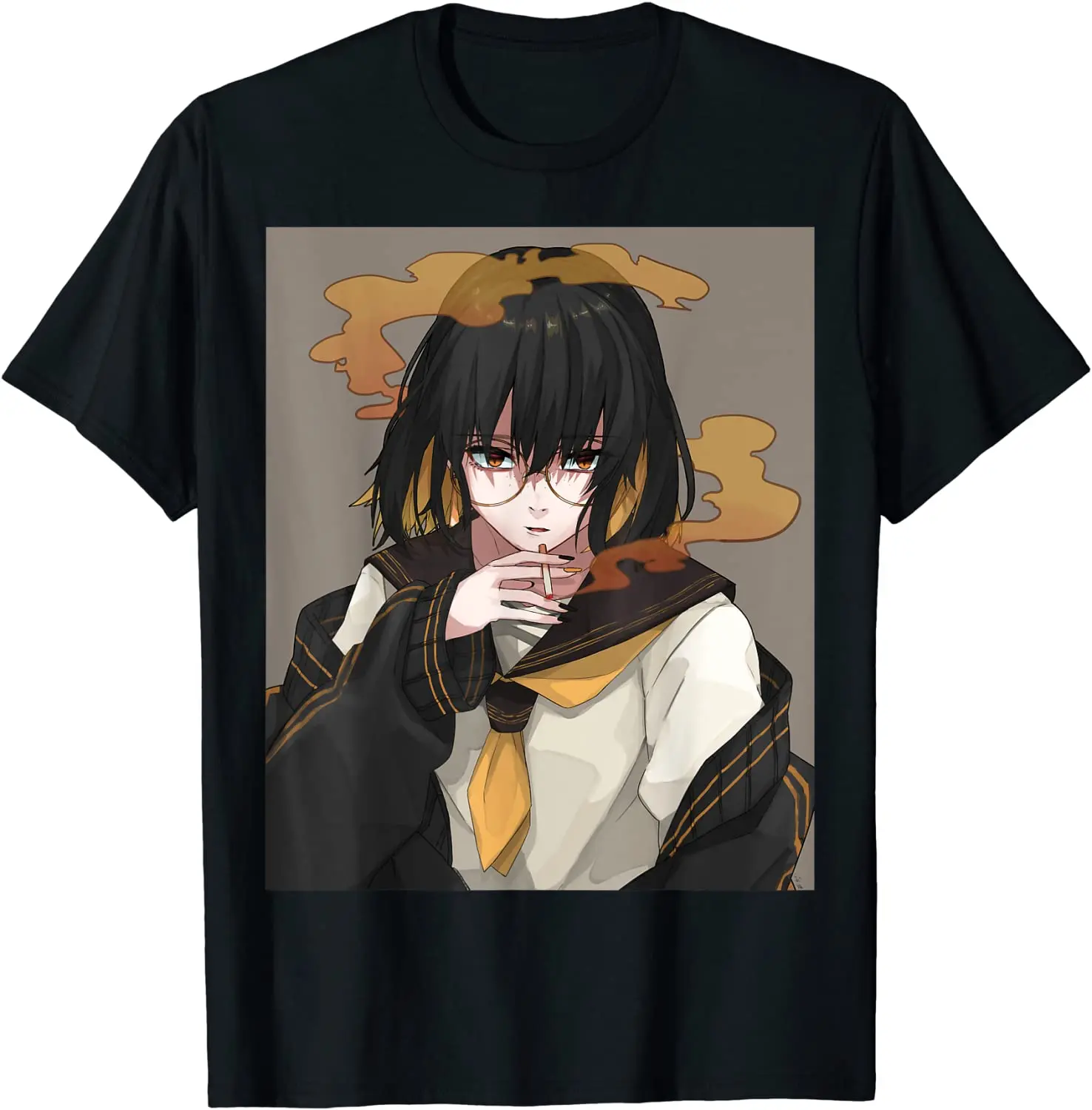 

Anime Girl Lofi Aesthetic Waifu Japanese Otaku T-Shirt Japanese Aesthetic Vaporwave Graphic T-shirt