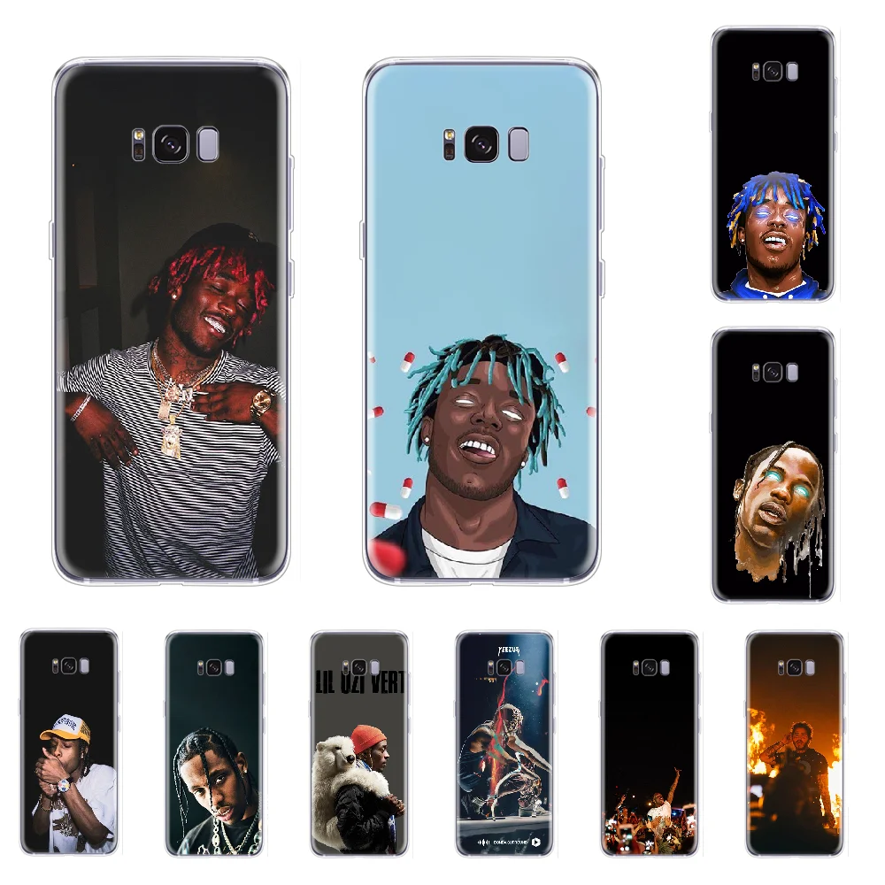 Lil uzi vert Rapper bad guy черный ТПУ мягкий резиновый чехол для телефона Samsung S5 S6 S7 S8 S9 S10 e S20