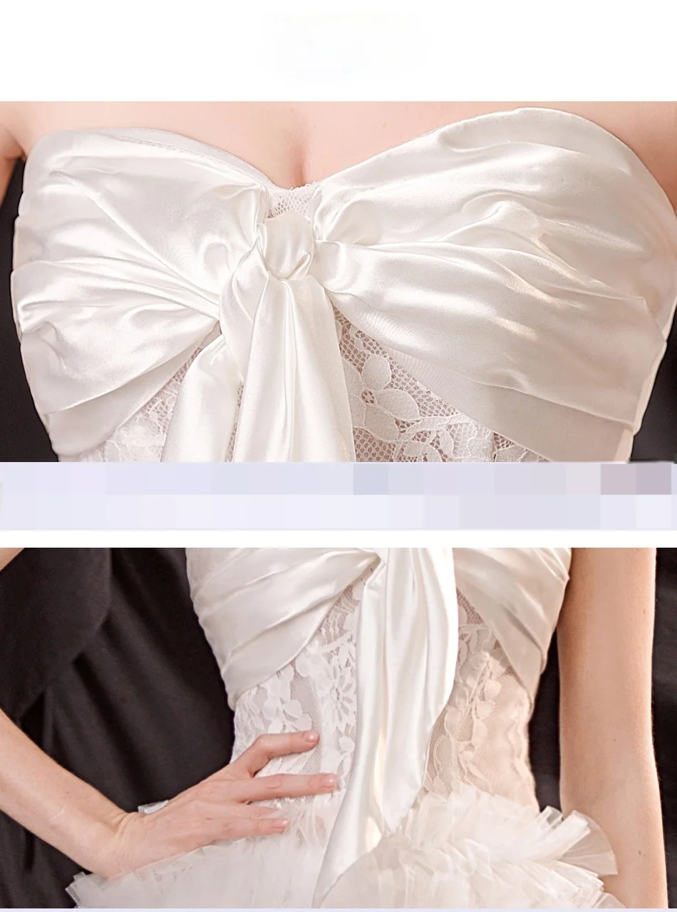 

Wedding Dresses for Women Evening Dresses Top Bridal Short Front and Long Tail Light Wedding Dress White Wedding Dress