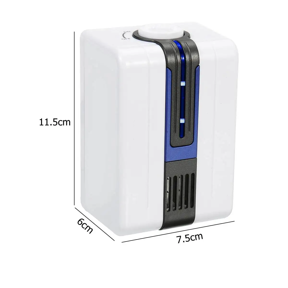 

6800mg/h 110V/220V Household negative ion generator Kill Bacteria Virus Clear Peculiar Smell Smoke Air Cleaner Purifier For Home