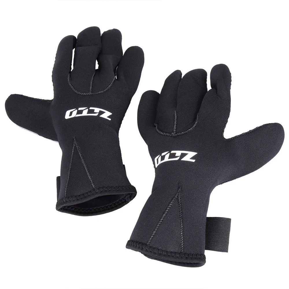 

3mm Thick Warm Diving Anti-Wear Non Snorkeling Scratch Prevention - Size (Black)