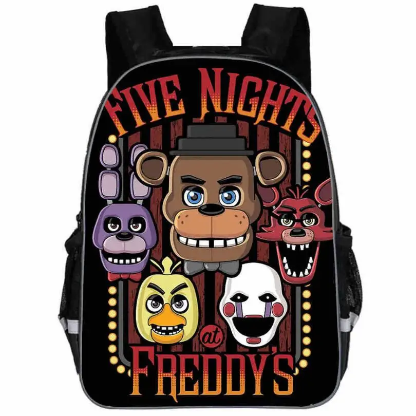 Рюкзак Freddy Animal Anime FNAF сумки Чика Фокси Undertale Sans повседневные школьные для малышей
