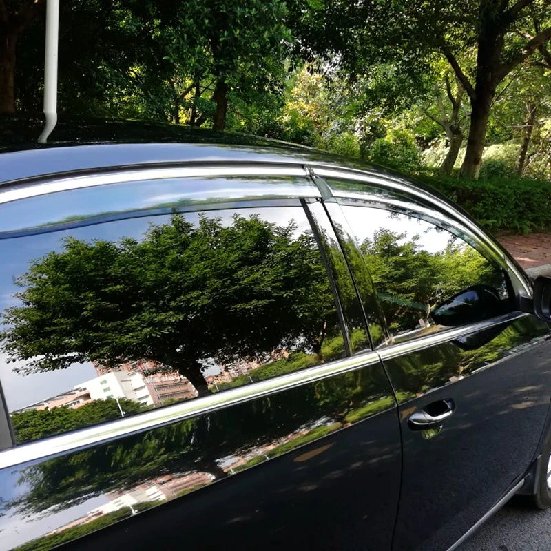 

For MAGOTAN B7 2012-2016 Window Visors Awnings Shelters Rain Sun Deflector Guard Vent Protector Covers 4Pcs Car Accessories