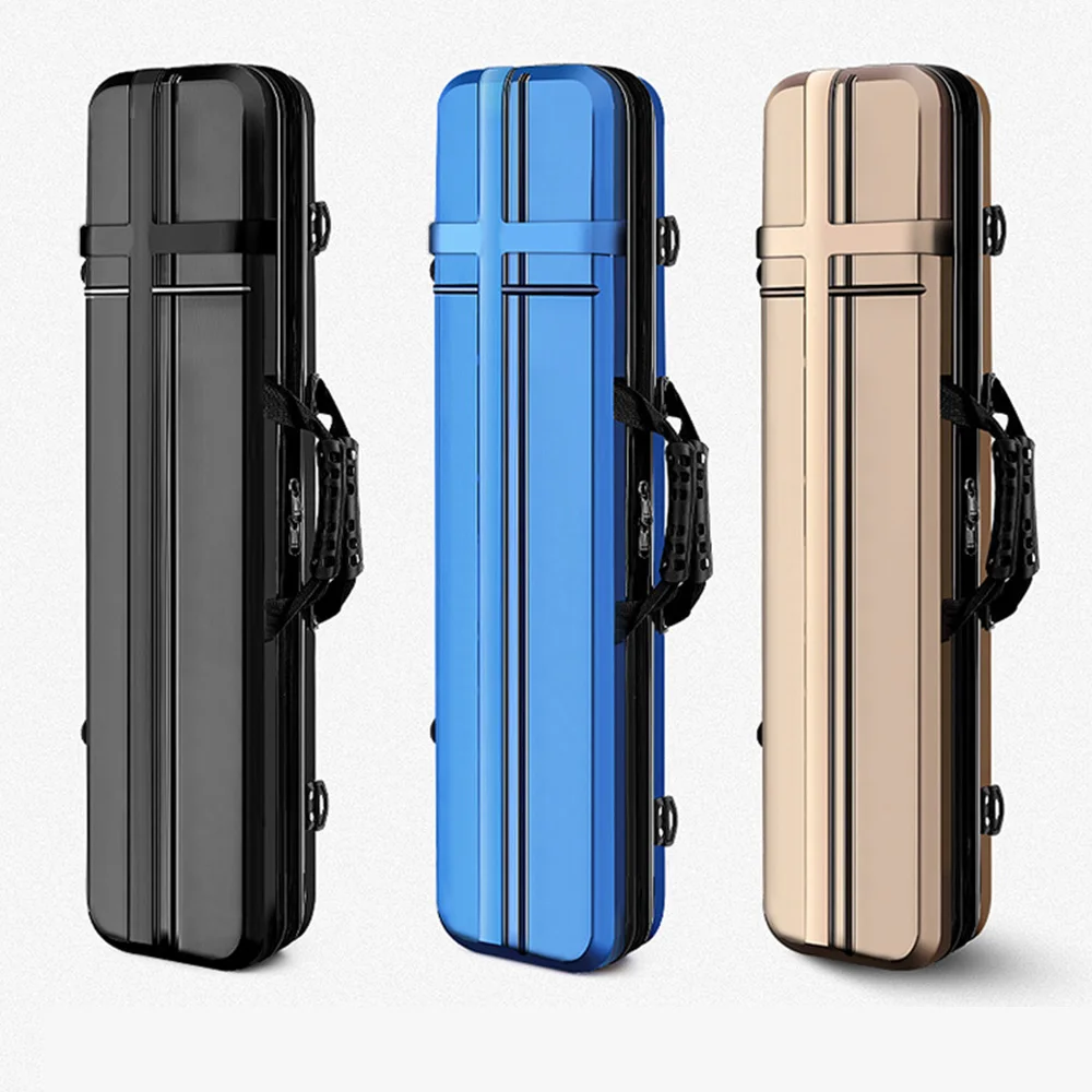 125CM Portable Fishing Rod Bag Waterproof Fishing Gear Bag ABS Hard Shell High Capacity Fishing Bag Shockproof Fishing Reel Bag