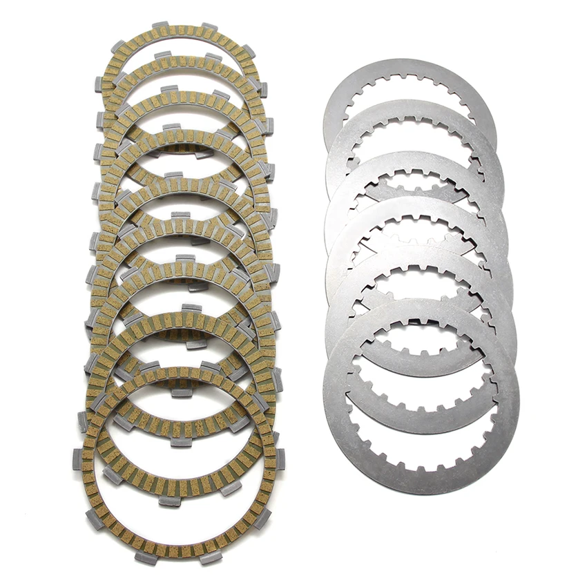 

Motorcycle Clutch Friction Disc Plate Kit 9P For Honda CBR600F CBR600F2 CBR600F3 CB600 CBF600N CBF600NA CBF600SA VFR700F CBR929