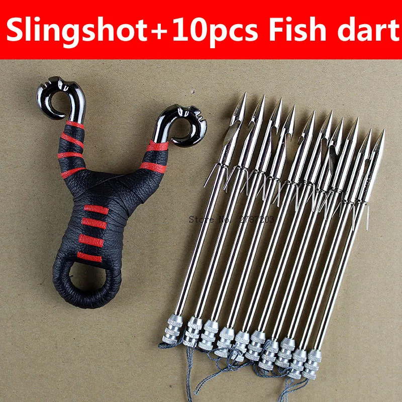 

Outdoor powerful multi-function fishing shooting slingshot shot fish arrow slingshot arrow set slingshot fish dart set 2019