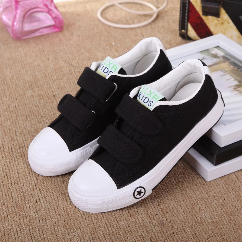 Детские холщовые кроссовки JUSTSL удобная модная повседневная Уличная обувь для