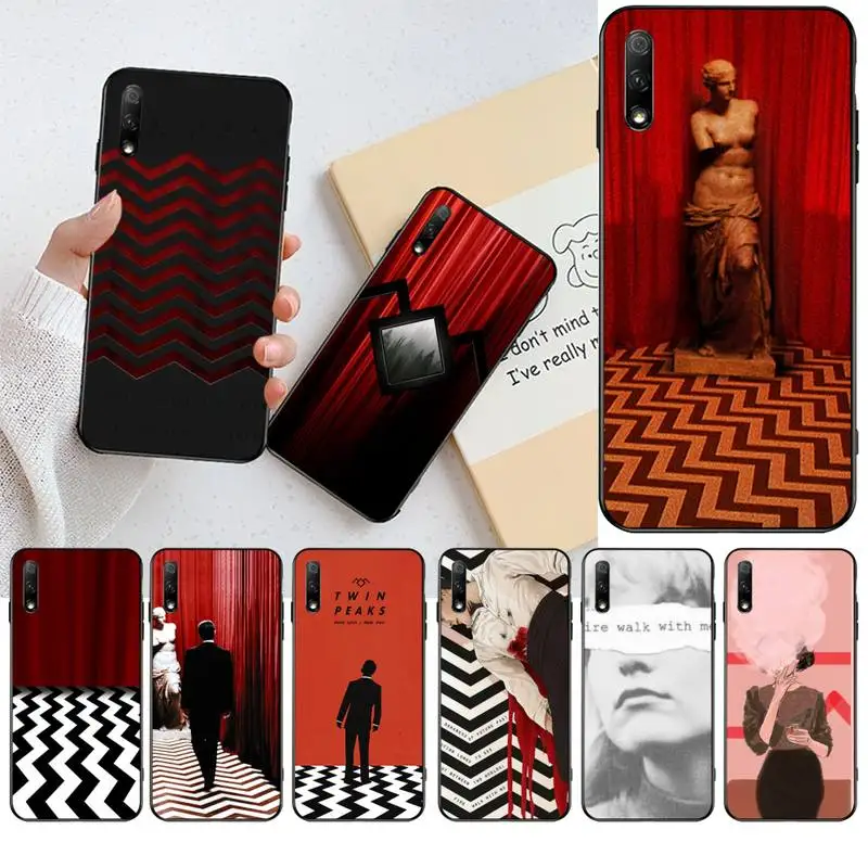 Чехол для телефона Twin Peaks Fire Walk With Me Мягкий Силиконовый ТПУ чехол Huawei Honor 30 20 10 9 8 8x 8c