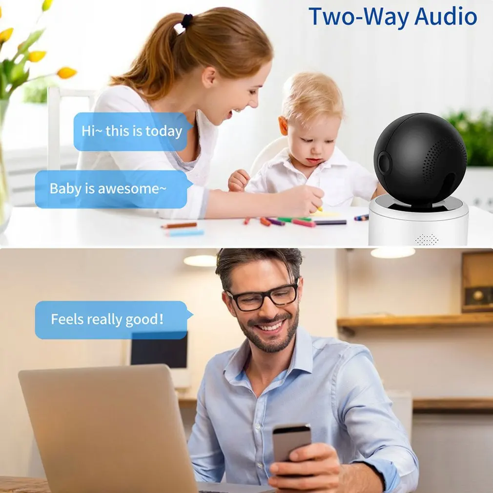 

A2-F30 1296P Ultra-clear Satellite Wireless Camera Wifi Remote Monitor Phone Home Intelligent Network Camera