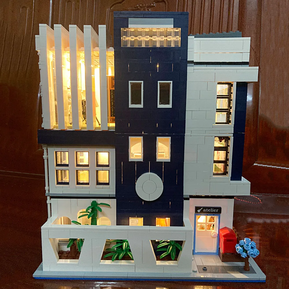 3536 шт. Модульные строительные блоки Moc для дома|Блочные конструкторы| |