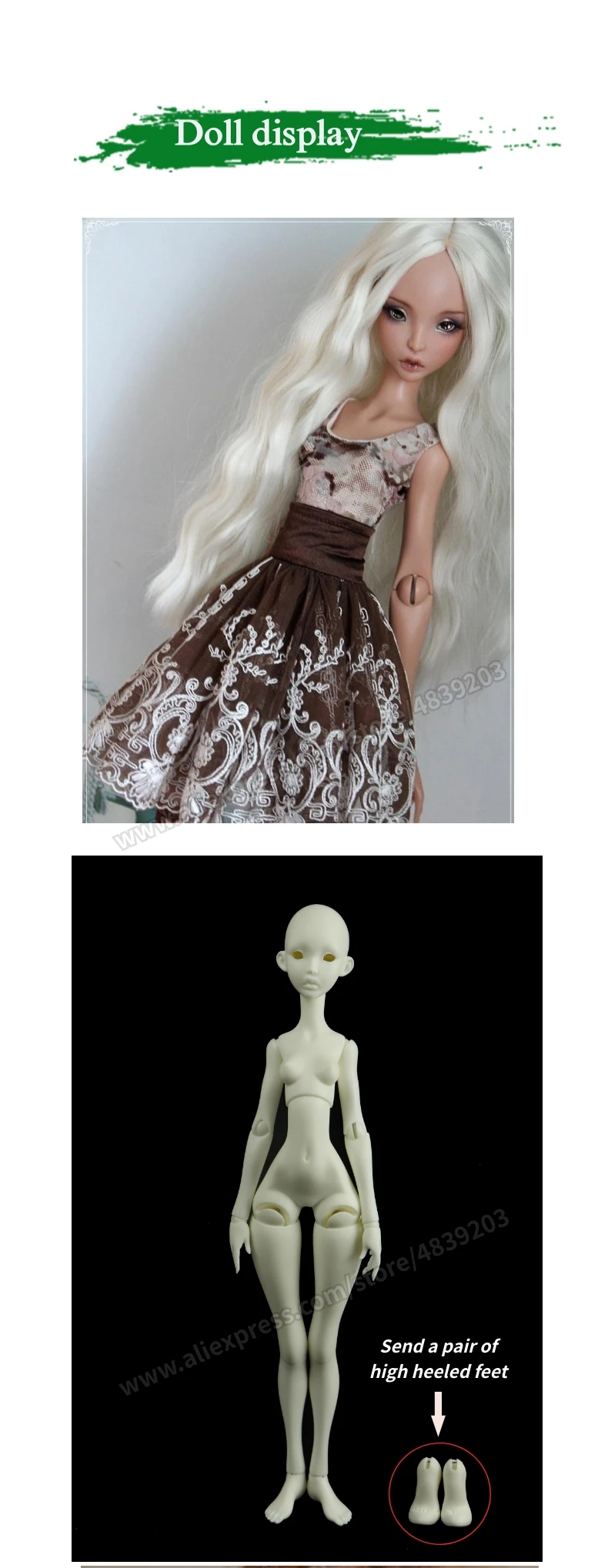 Кукла BJD 1/4-Ellana Celine Высококачественная Модная Кукла
