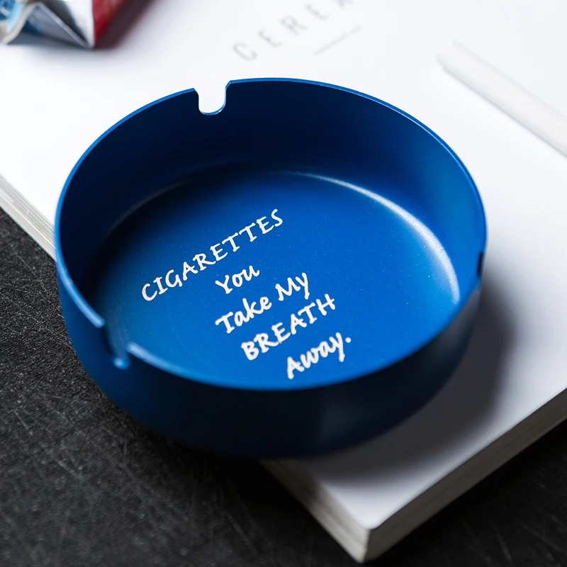 Держатель пепельницы для пепла прочный из нержавеющей стали черный матовый