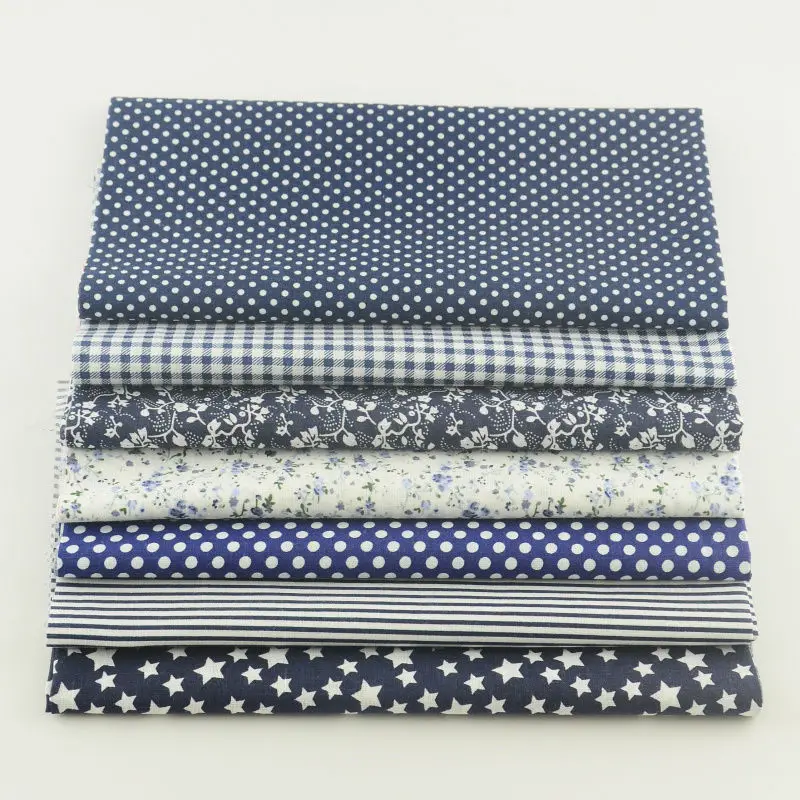 Скрапбукинг 7 шт. хлопчатобумажная простая ткань толстая четверть Подушка