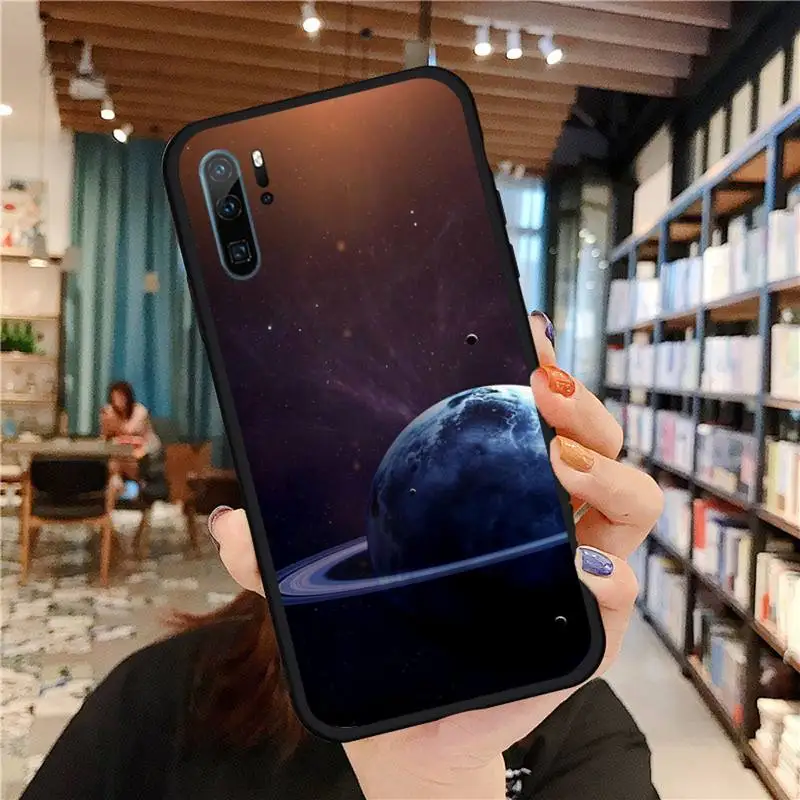 

Space planet mars earth Phone Case For Huawei honor Mate P 9 10 20 30 40 Pro 10i 7 8 a x Lite nova 5t Soft Silicone Shell