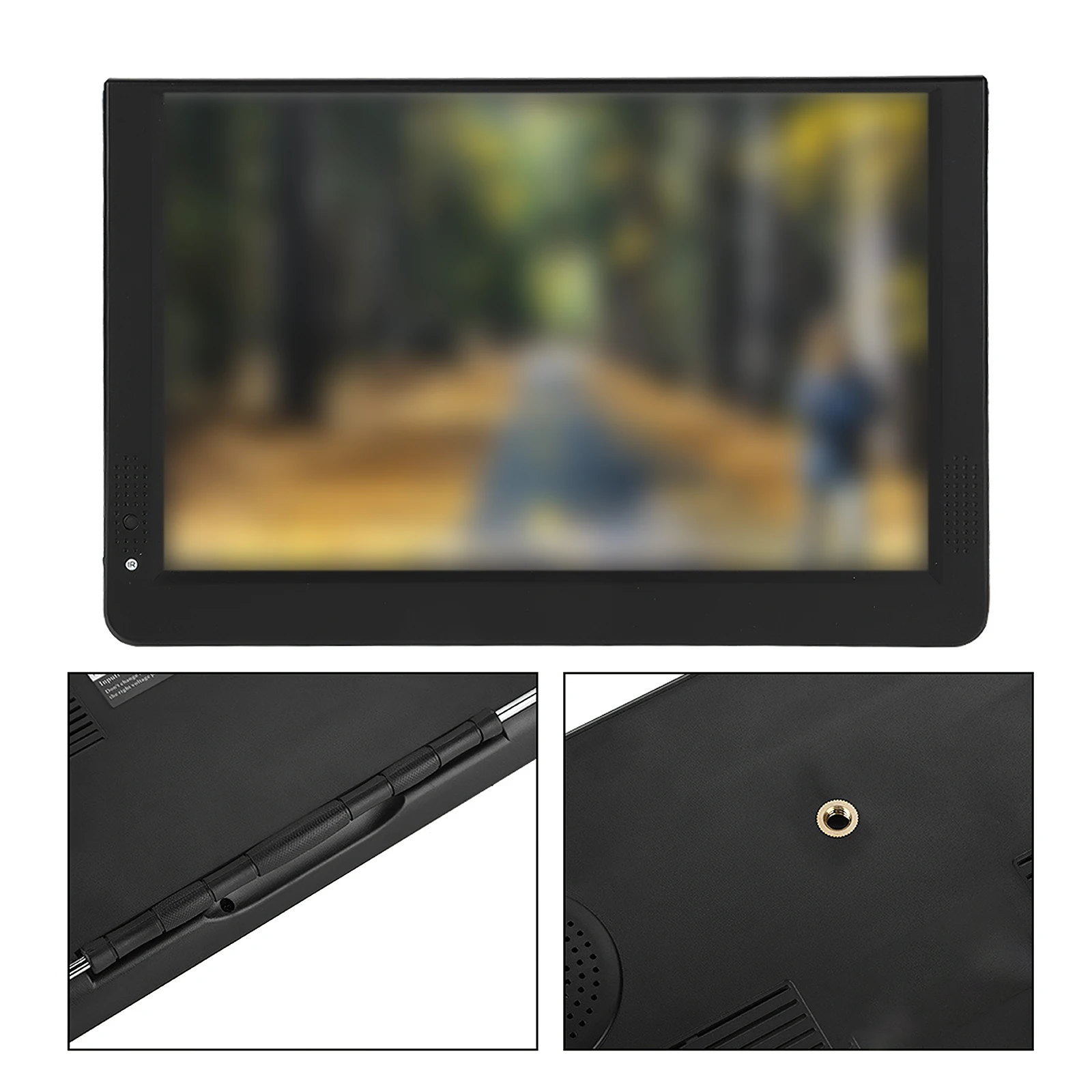 12 inch HD Portable TV DVB-T2 ATSC Digital Analog Television Mini Small Car Televisor Support MP4 AC3 Monitor HDMI-compatible |