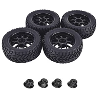 110 112 114 116 rc wheel vehicle tires upgrade rubber off road set for axial hsp competitipn wltoys 144001 hsp