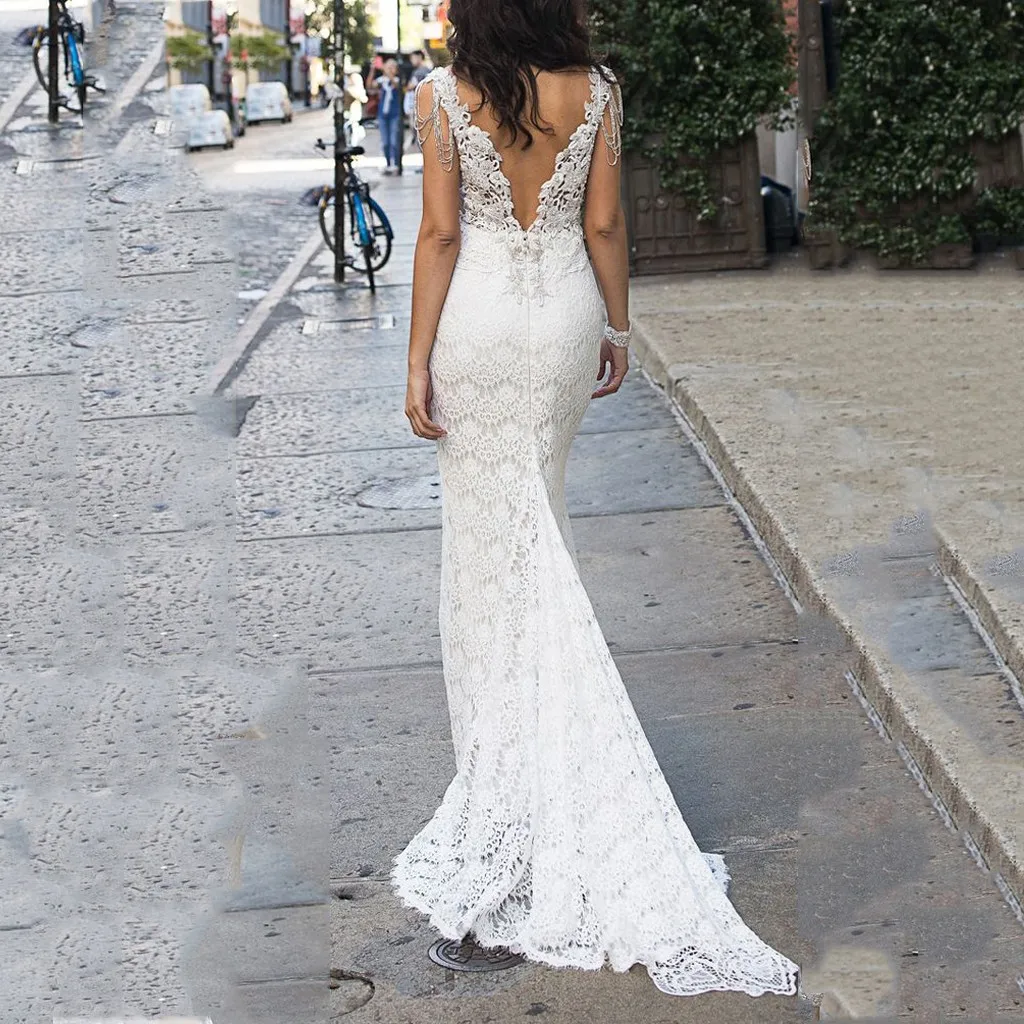 Новинка 2019 женские платья длинное платье сексуальное с глубоким v образным