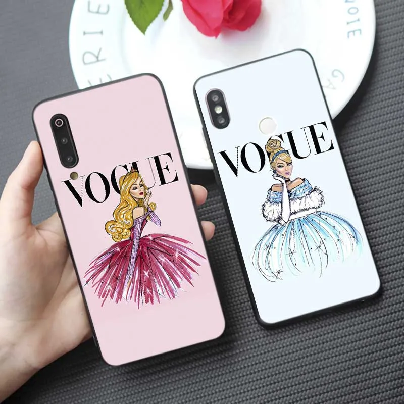 Женский Бренд больше проблем чем Vogue чехол для samsung galaxy note 8 9 10 pro plus Мягкий
