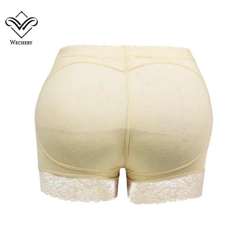 Wechery тело формирующие подкладки Butt Lifter Faja для женщин плюс размер живот для похудения контроль Формирователи кружева украшенный Мягкий трусики