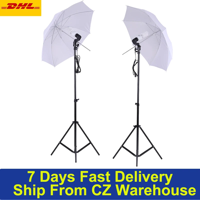 Студийный светильник для фотосъемки с подставкой 2 м 33 дюйма белый мягкий зонт 45
