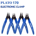 Ручные инструменты PLATO 170, диагональные плоскогубцы, кусачки для боковой резки, электронный резак для проводов, розетка Mini ножницы с пластиковыми ручками