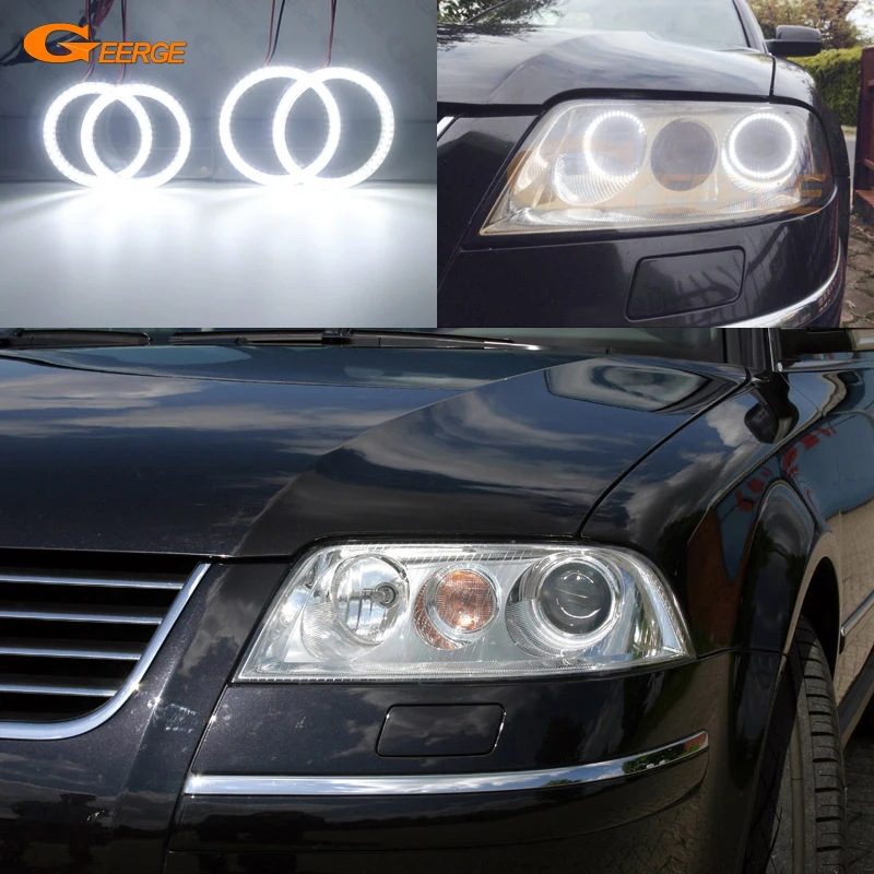 Для Volkswagen VW Passat Facelift B5.5 2001 2002 2003 2004 2005 ультра яркий SMD СВЕТОДИОДНЫЙ ангельские
